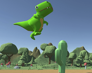 3D Trex Game