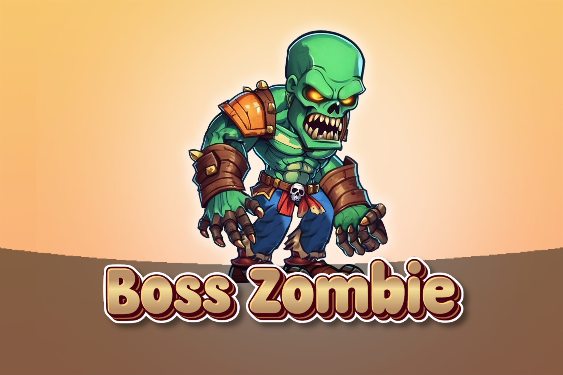 Boss Zombie - 2D Animated Character (Spriter)