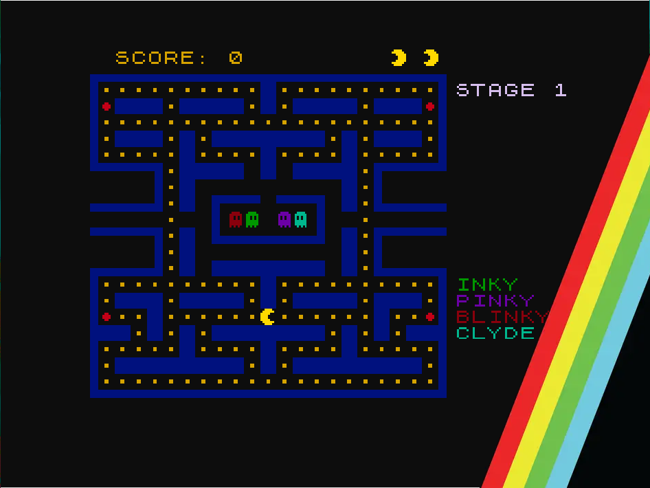 ZX Spectrum PAC-MAN by GLDM Games