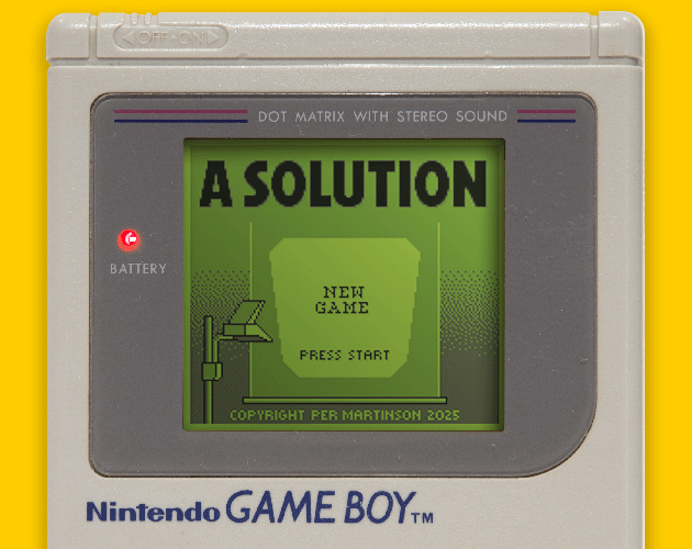 Cover image for A Solution