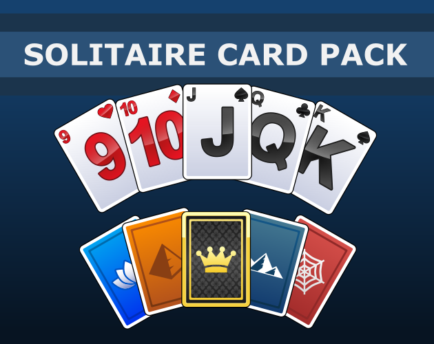 Solitaire Card Pack +source svg by Puzzle Galactica