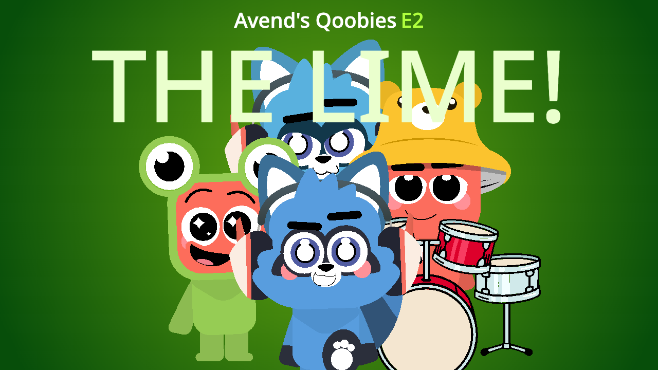 Avend's Qoobies E2 - THE LIME!