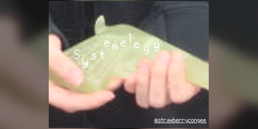 Cover image for Systemelegy