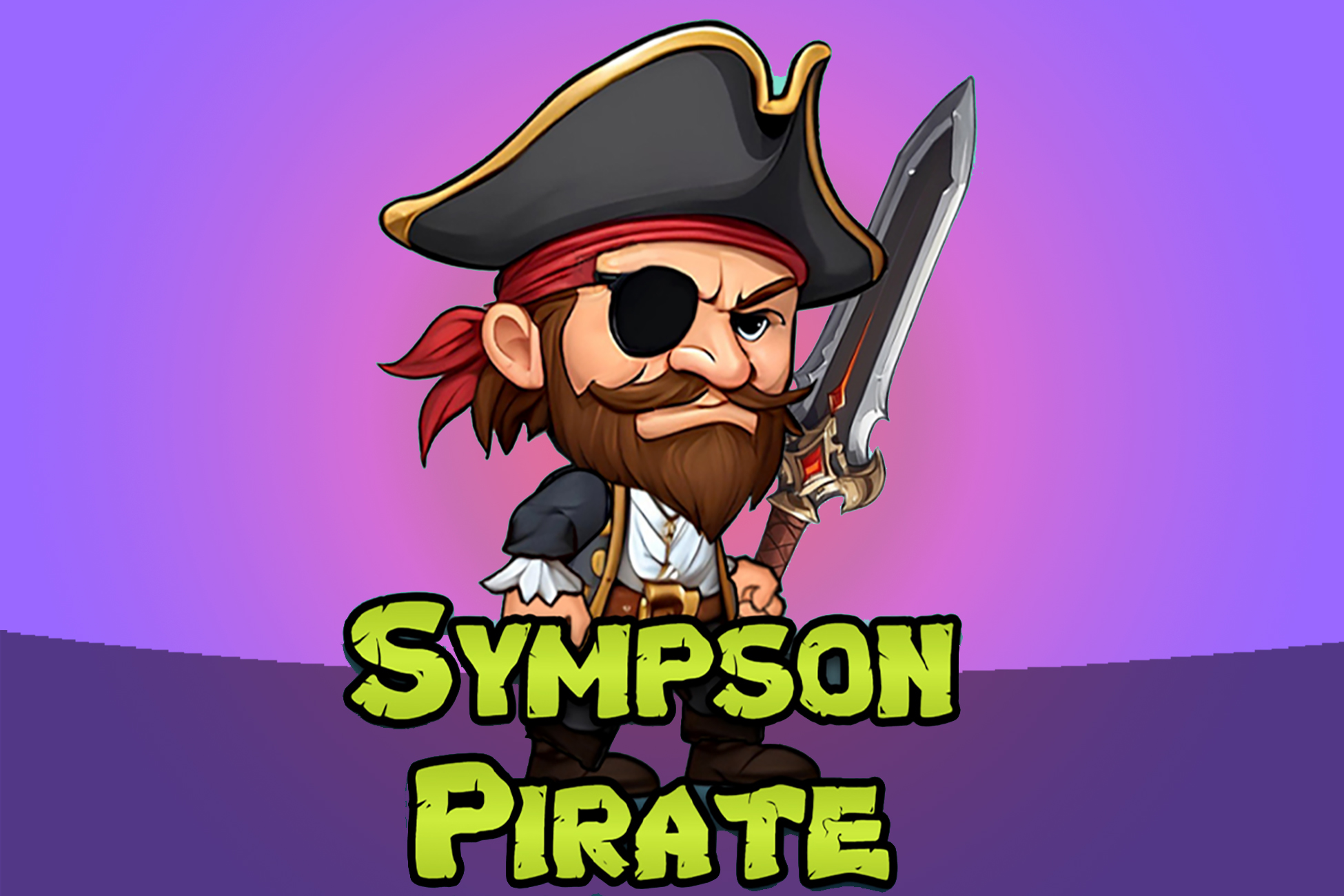 Sympson Pirate - 2D Animated Character (Spriter)