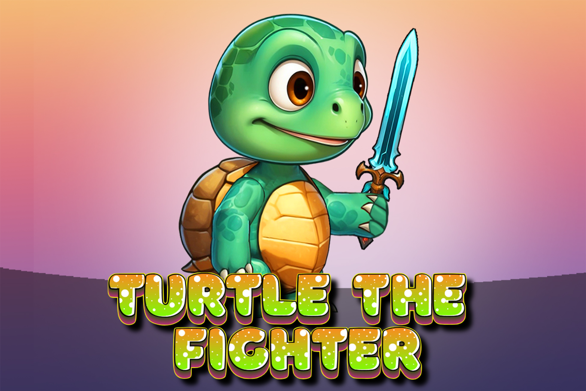 Turtle The Fighter  - 2D Animated Character (Spriter)