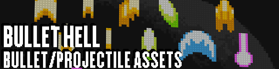 BULLET HELL | Bullets & Projectiles Asset Pack