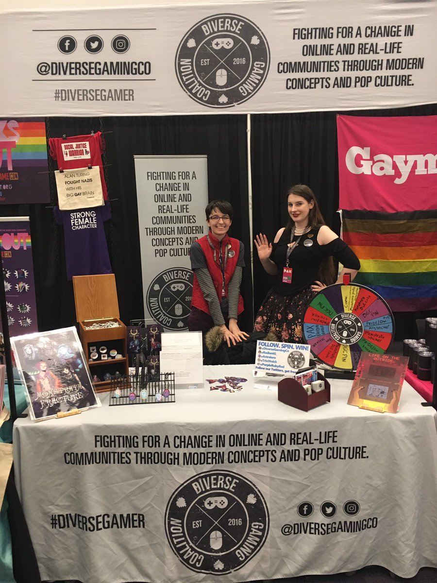 Diverse Gaming Coalition Booth