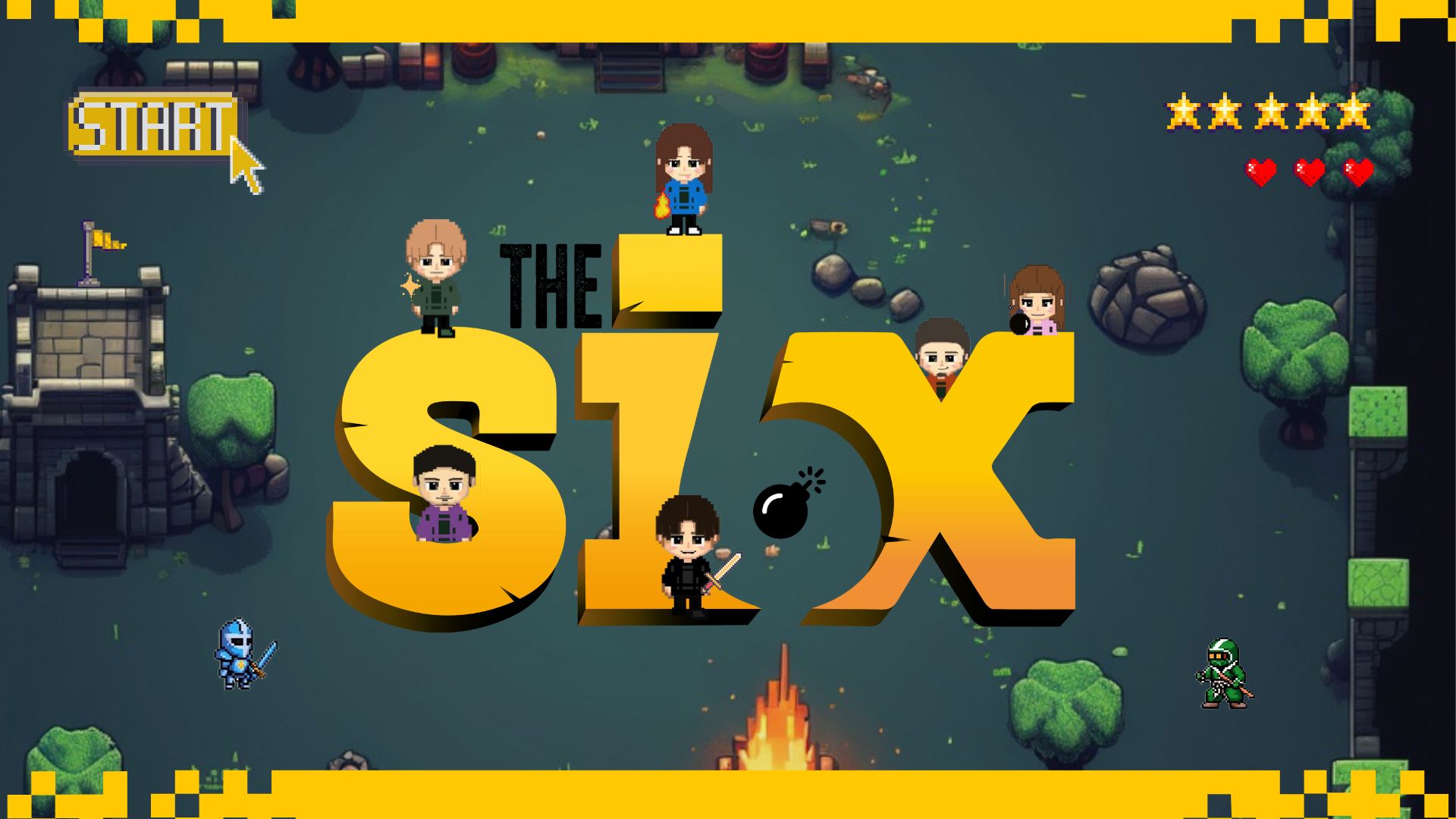 Cover image for The six