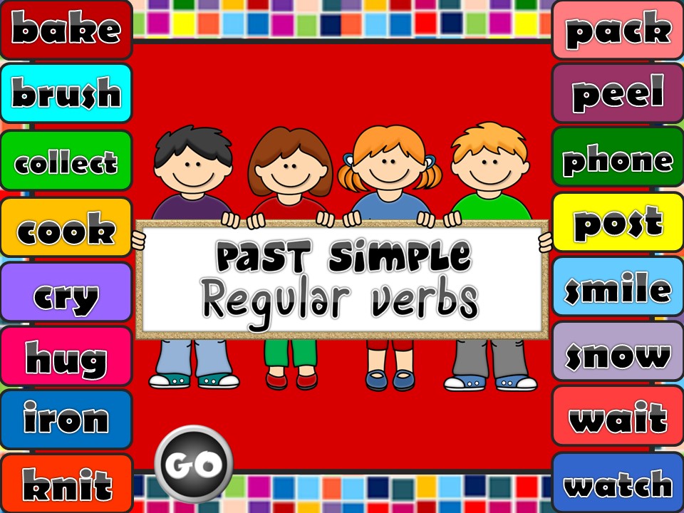 Past Simple Regular Verbs Game – Fun Grammar Activities