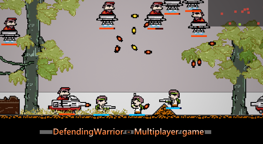DefendingWarrior MultiplayerGame