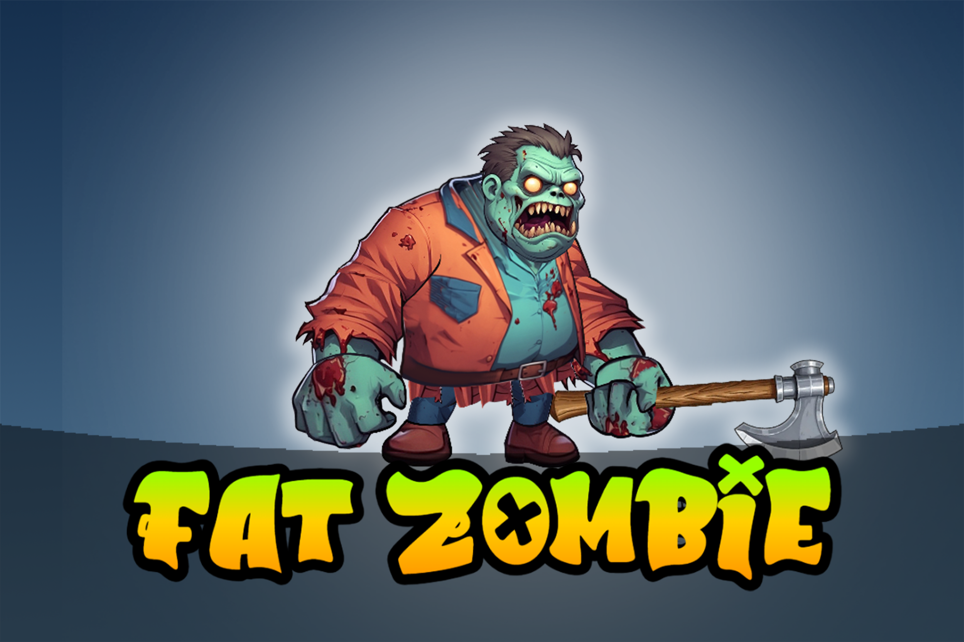 Fat Zombie - 2D Animated Character (Spriter)