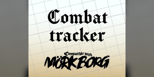 Cover image for Combat tracker for Mörk Borg