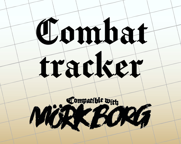 Cover image for Combat tracker for Mörk Borg