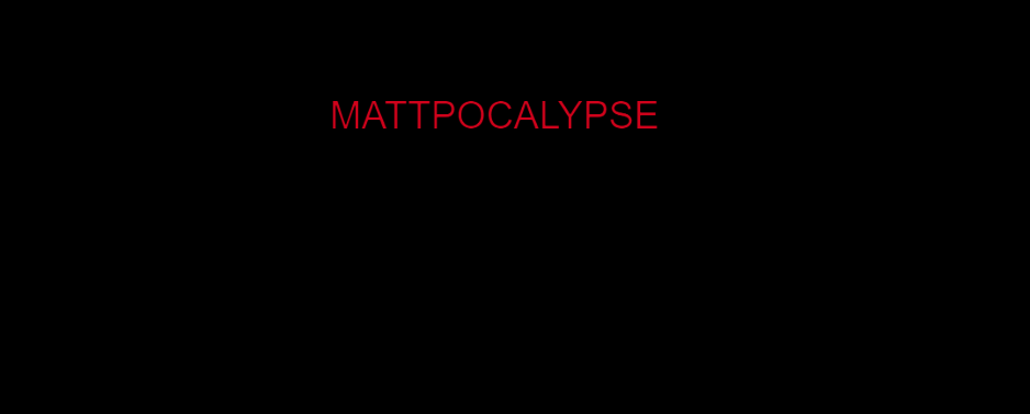 Cover image for Mattpocalypse (Demo)