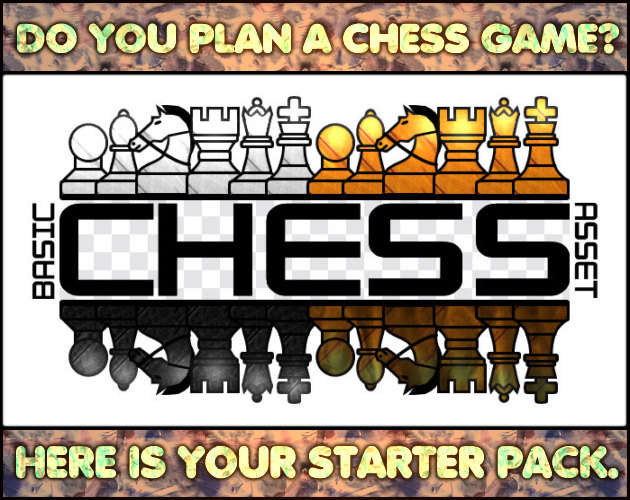 Basic Chess Asset (Starter Pack) by GameSupplyGuy