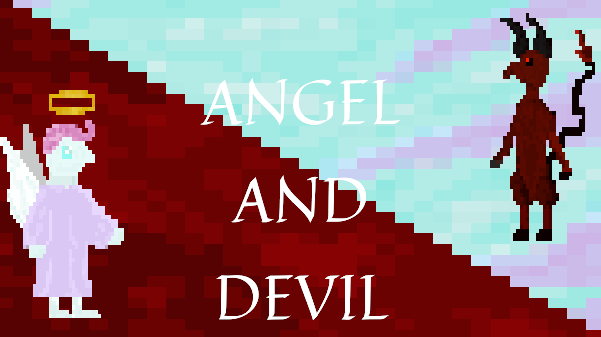 Cover image for Angel and Devil