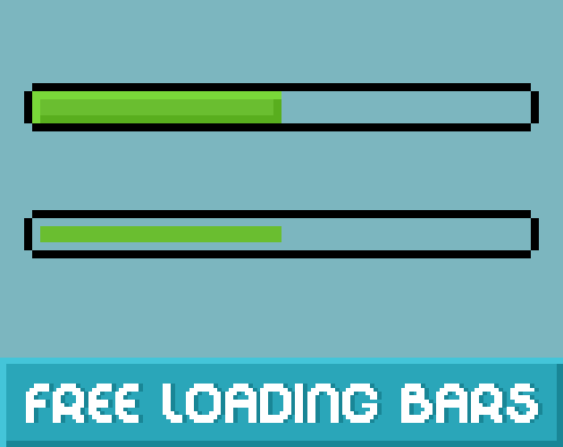 2D Loading bars Sprites by Tekila