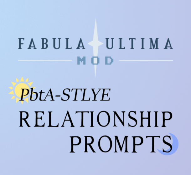 Cover image for Relationship Prompts for Fabula Ultima