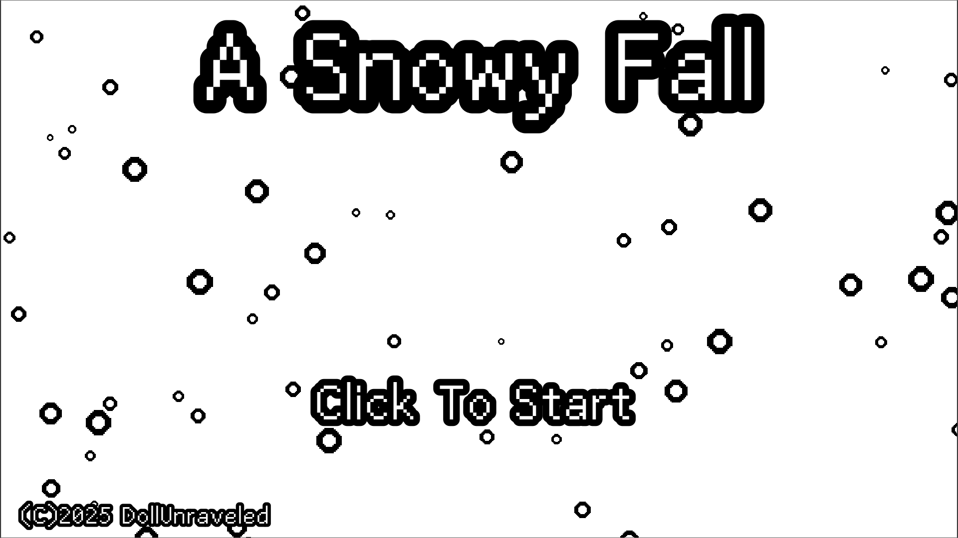 A Snowy Fall