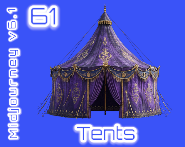 61 Tent Icons | MJv6.1