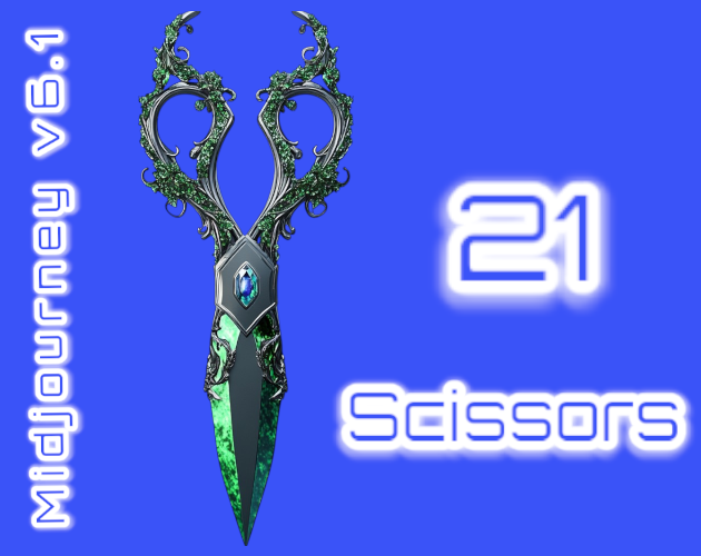 21 Scissor Icons | MJv6.1