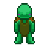 Turtle Character Sprite by SharkusMK