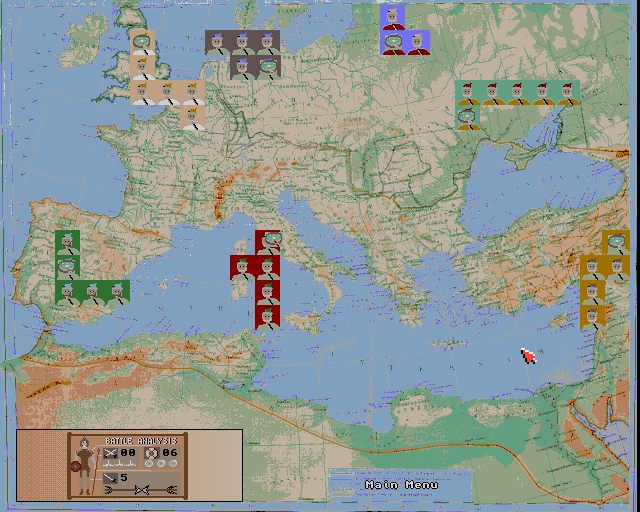 Beat Cancer and Empire Protector (Amiga OS3) - Turn-based Action