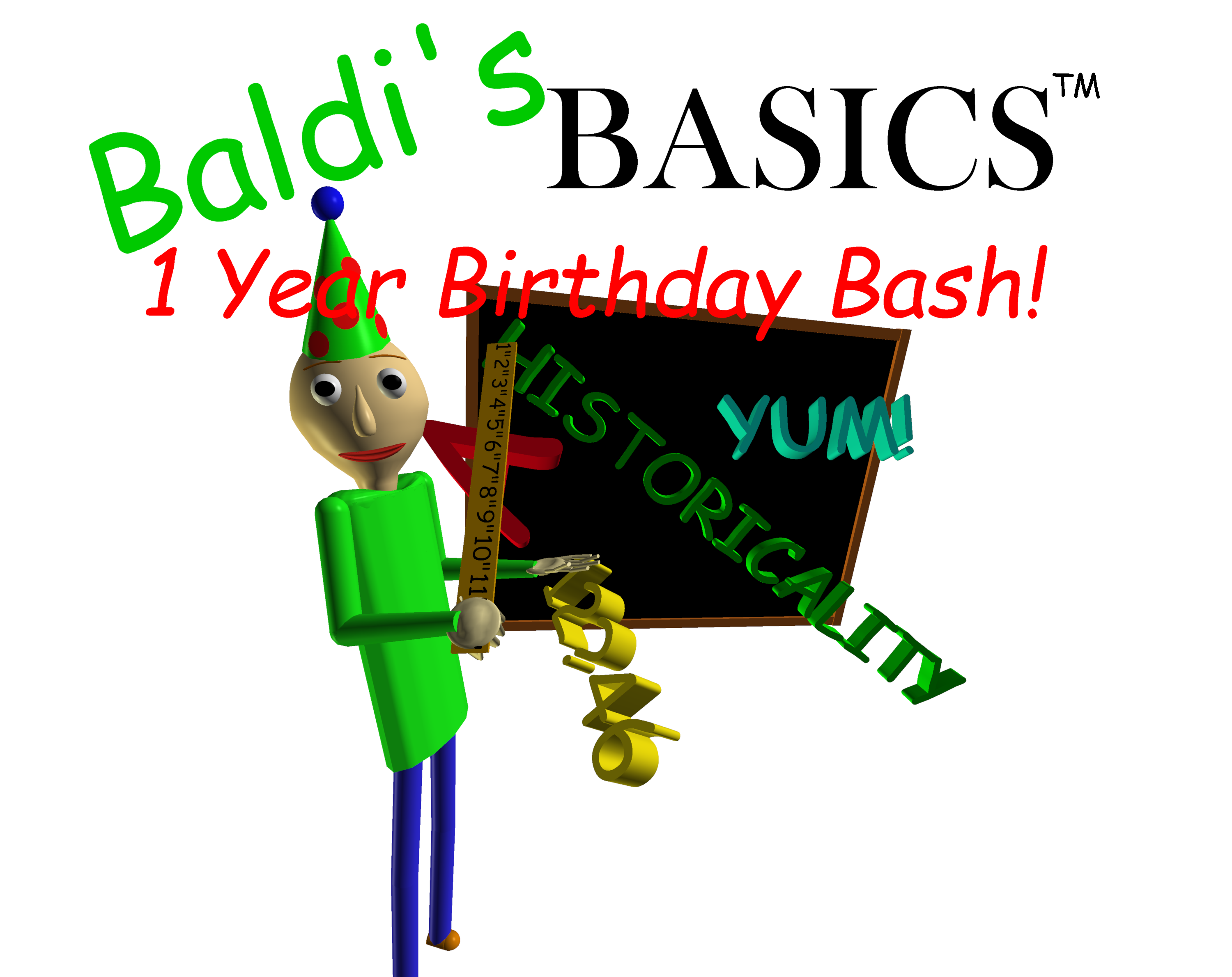 Baldi S Basics Birthday Bash By Basically Games - roblox baldis basics full game