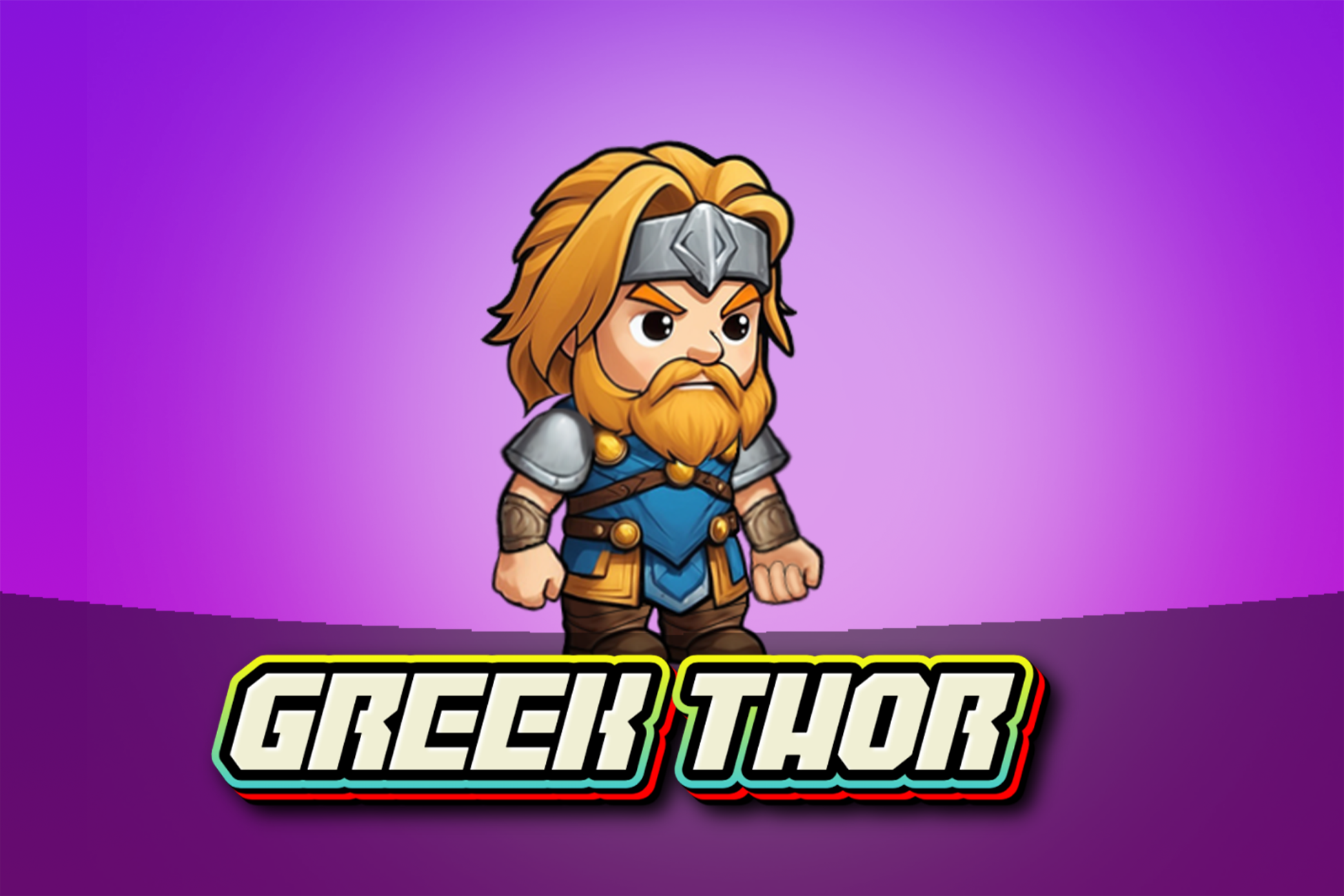 Greek Thor - 2D Animated Character (Spriter)