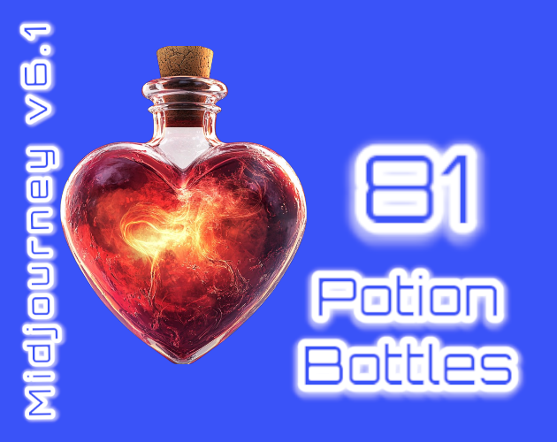 81 Potion Bottle Icons | MJv6.1