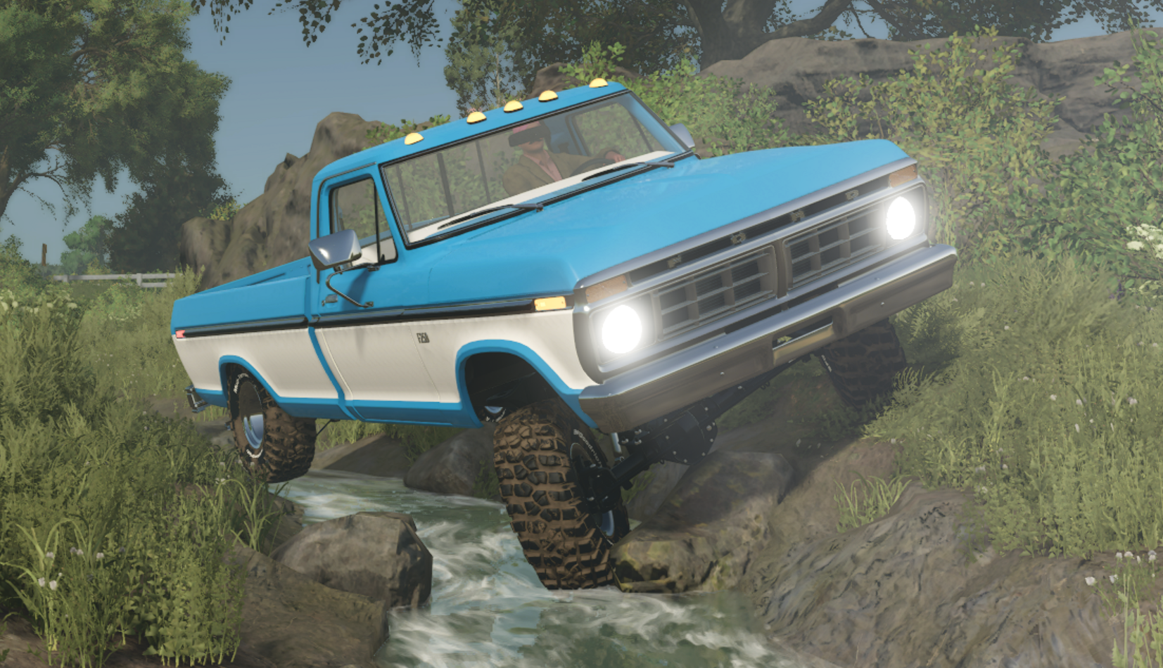 Cover image for FS25 Ford F-250 1973-1978