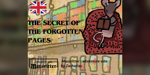 Cover image for Mausritter: the secret of the forgotten pages