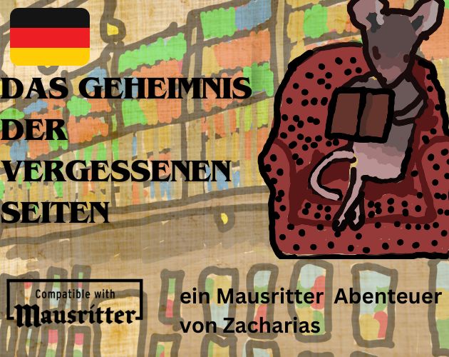 Cover image for Mausritter: Das Geheimnis der vergessenen Seiten