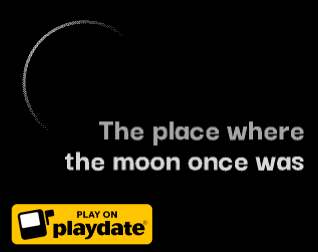 The place where the moon once was