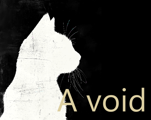 Cover image for A void.