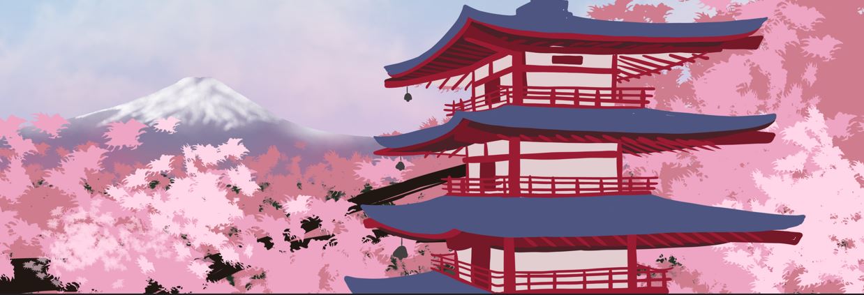 Paysage Interactif - Mont Fuji (version ordinateur)