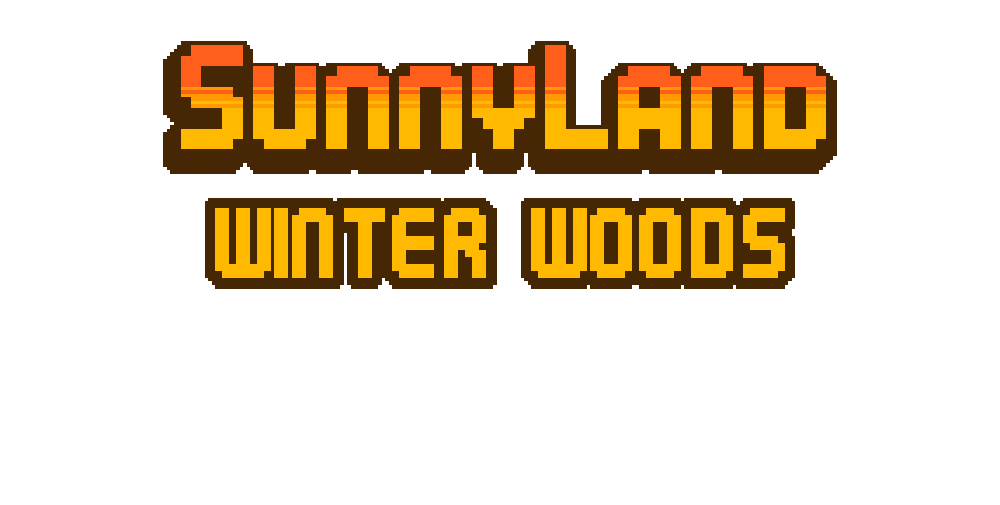 SunnyLand Winter Forest