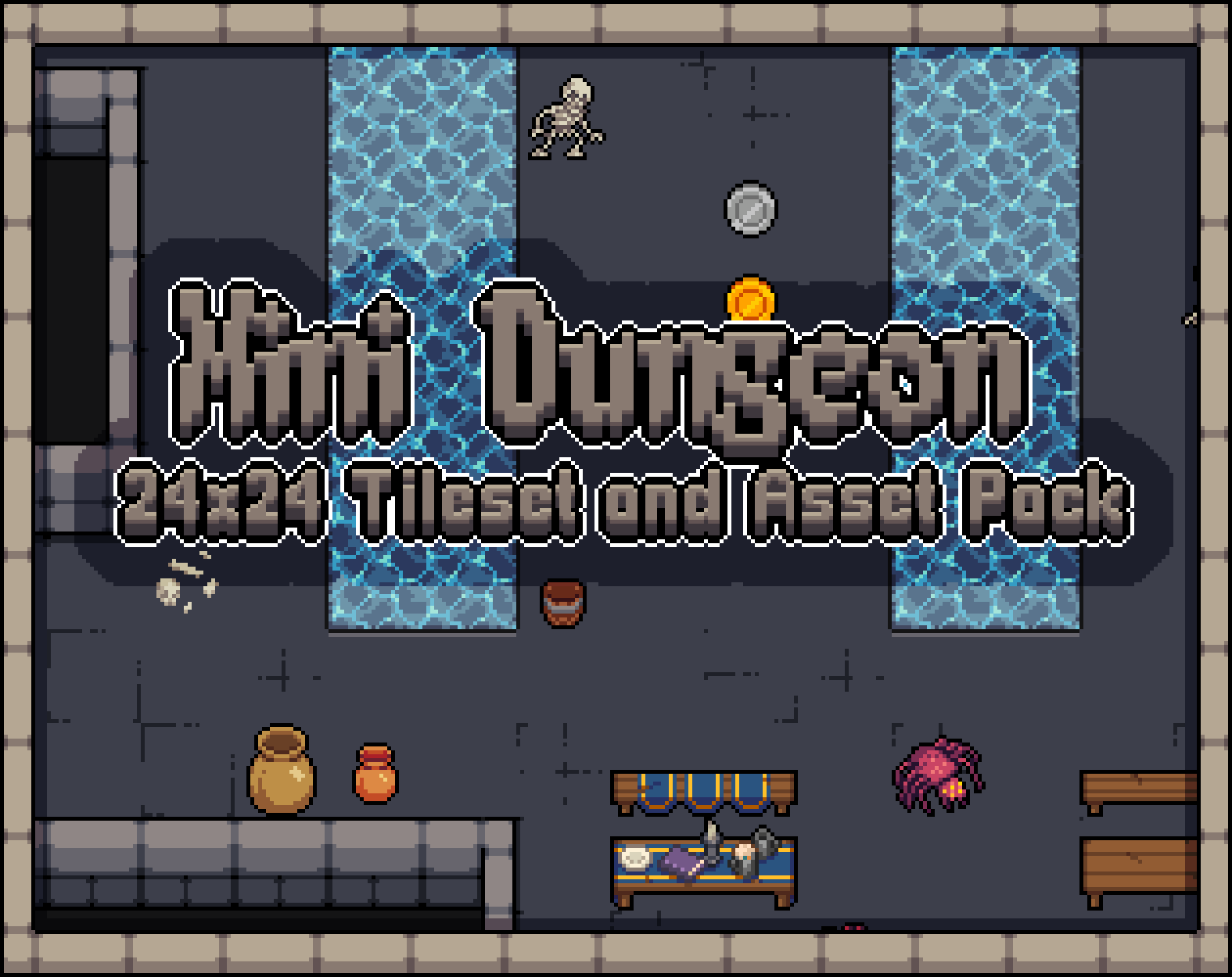 Mini Dungeon Tileset [16x16]