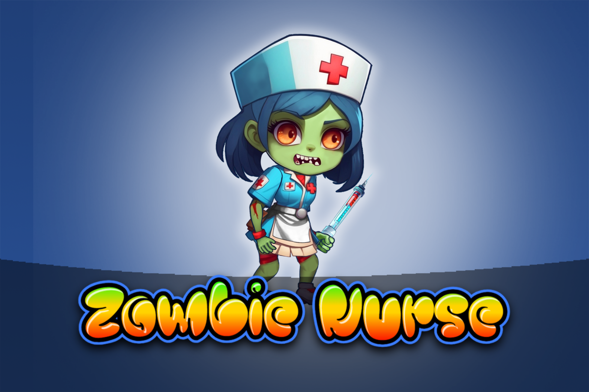 Zombie Nurse - 2D Animated Character (Spriter)
