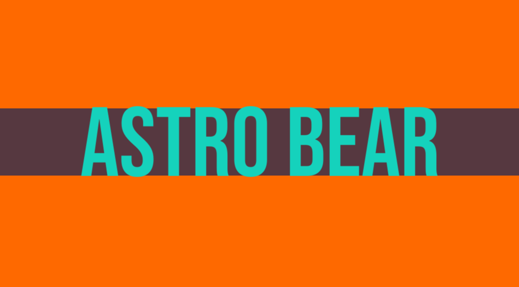 Cover image for Astro Bear