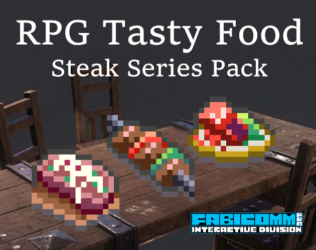 RPG Tasty Food - Steak Series Pack