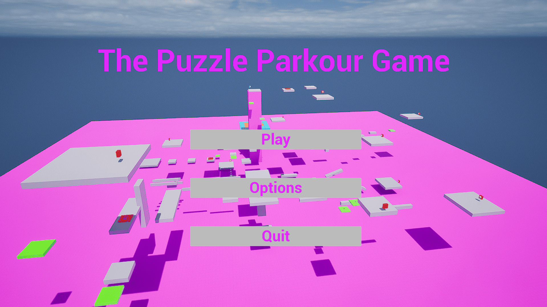 Cover image for The Puzzle Parkours Game