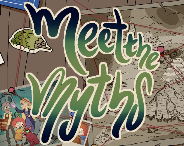 Cover image for Meet the Myths - an Ormhildur the Brave game
