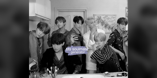 Cover image for bts soulmate generator