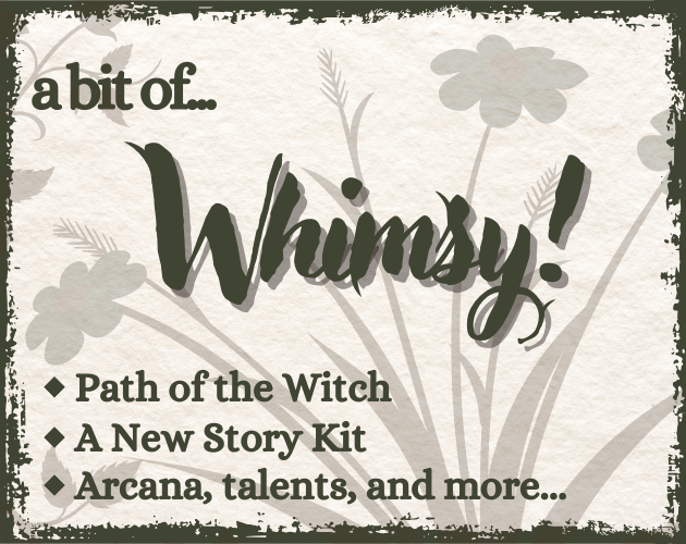 Cover image for a bit of... Whimsy!