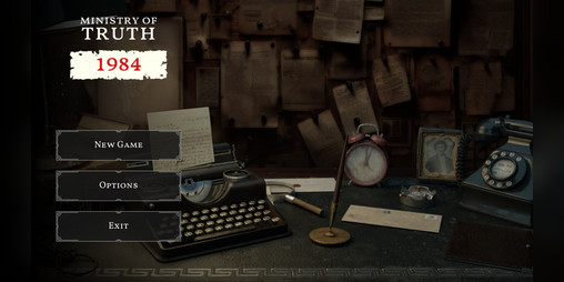 Cover image for MINISTRY OF TRUTH: 1984