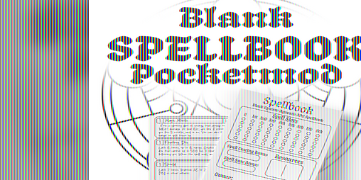 Cover image for Blank Pocketmod Spellbook - System Agnostic TTRPG Tool