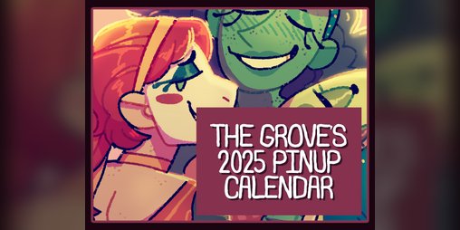 Cover image for The Grove's 2025 Pinup Calendar