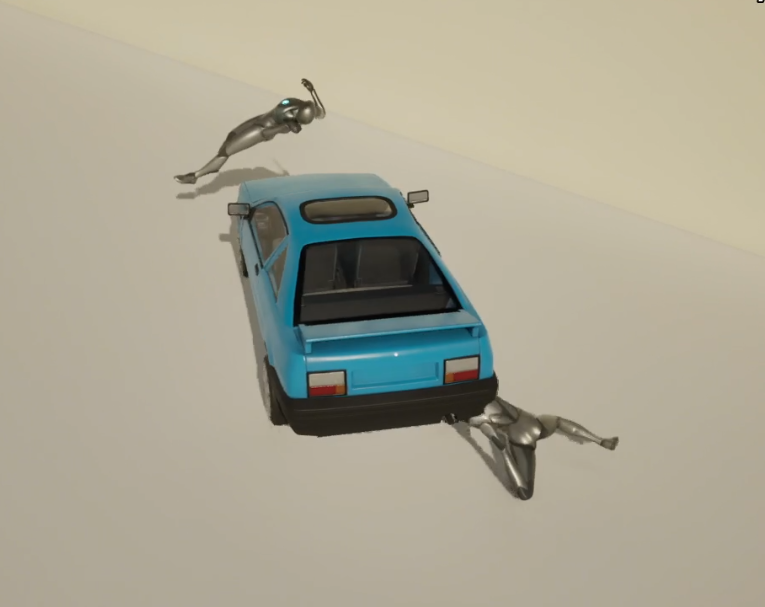 Driving / Roadkill simulator: Kill the robots