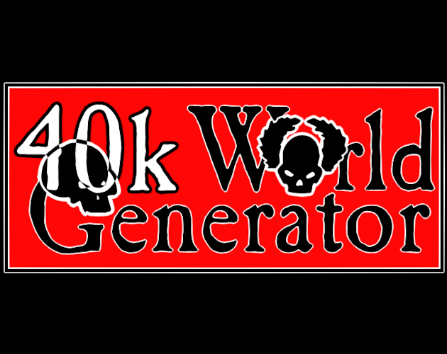 40k World Generator